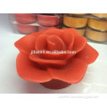 Flower shape candle, paraffin wax material candle